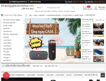 Tablet Screenshot of khonggianamnhac.vn
